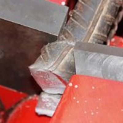 دستگاه قیچی، قیچی کردن میلگردها